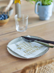 Save Water & Drink Champagne Paper Napkins