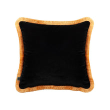Load image into Gallery viewer, Timorous Beasties Rip Swathe Rust Velvet Throw Cushion 