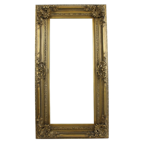 Venice Baroque Picture Frame, Antique Gold