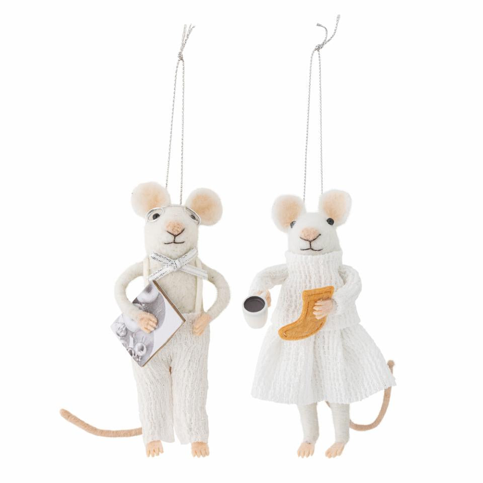 White_Hygge_Mice_Couple_Christmas_Ornaments