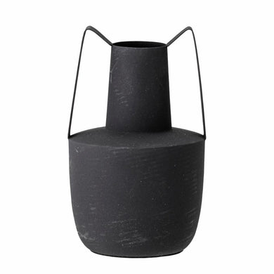 Bloomingville Itamar Black Metal Vase