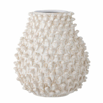 Bloomingville Spikey Natural Stoneware Vase