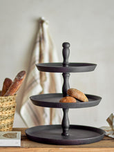 Load image into Gallery viewer, Vera Black Mango Wood Etagere, by Creative Collections