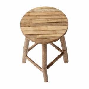 Sole Bamboo Stool, by Bloomingville