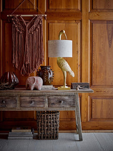 Bloomingville Heron Table Lamp on Sideboard