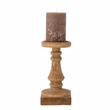 Load image into Gallery viewer, Bloomingville Noore Large Pedestal Candleholder with Candle