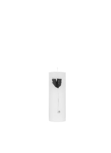 Poppy Flower Wax Altar Candles, by Malene Birger for Kunstindustrien, ø5x15cm