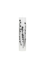 Load image into Gallery viewer, Wild Flowers Wax Altar Candles, by Marlene Birger for KunstIndustrien, ø5x25cm