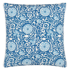 Shaqui Prussian Outdoor Cushion, by Designers Guild