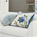 Load image into Gallery viewer, Designers Guild Porcelain de Chine Cobalt Cushion On Couch