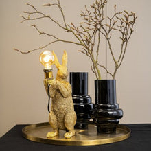 Load image into Gallery viewer, Bunny Table Lamp, gold