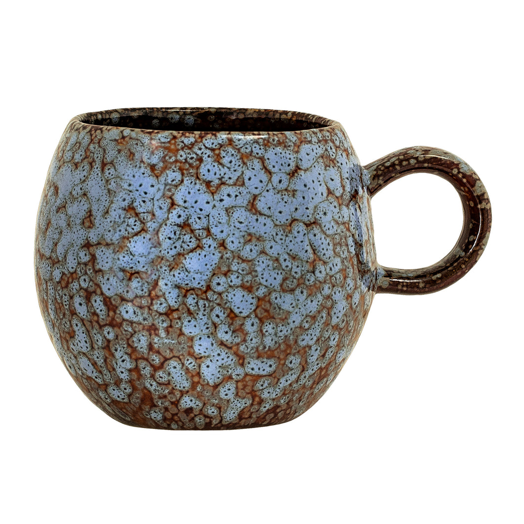 Paula Stoneware Cup, Blue