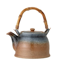 Indlæs billede til gallerivisning Bloomingville&#39;s Aura Teapot w/strainer, Blue, Porcelain