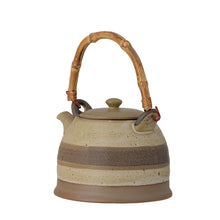 Load image into Gallery viewer, Solange Stoneware Teapot w/tea strainer, Natural