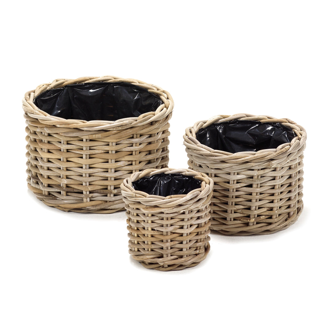 Round Basket set/3