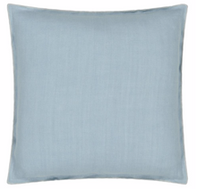 Load image into Gallery viewer, Designers Guild Brera Lino Sky &amp; Cloud Linen Cushion Front