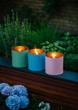 Indlæs billede til gallerivisning Outdoor Candle - Living by Heart, Light Blue