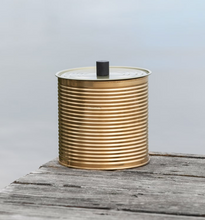 Load image into Gallery viewer, Living By Heart Candle Lid, Brass with Black Knob