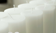 Indlæs billede til gallerivisning Wax Altar Candles from KunstIndustrien