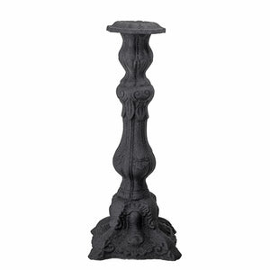 Heike Black Aluminum Candlestick